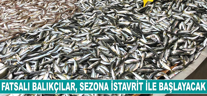 Fatsalı balıkçılar, istavrit ile sezona başlayacak