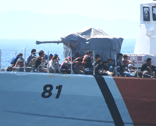 Çanakkale'de 239 düzensiz göçmen yakalandı