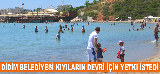 Didim Belediyesi kıyıların devri için yetki istedi