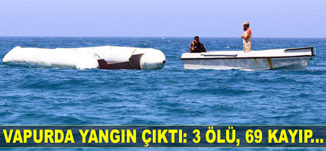 Filipinler'de vapurda yangın çıktı: 3 ölü, 69 kayıp...
