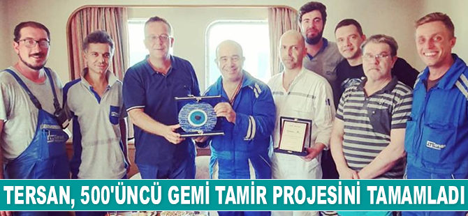 Tersan Tersanesi, ‘MY NY’ isimli 500’üncü gemi tamir projesini tamamladı