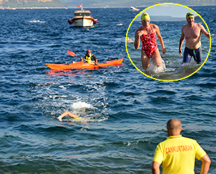 33. Çanakkale Boğazı Yüzme Yarışması düzenlendi
