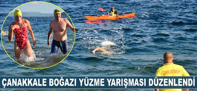 33. Çanakkale Boğazı Yüzme Yarışması düzenlendi