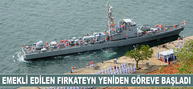 Sri Lanka’da emekli edilen fırkateyn yeniden göreve başladı