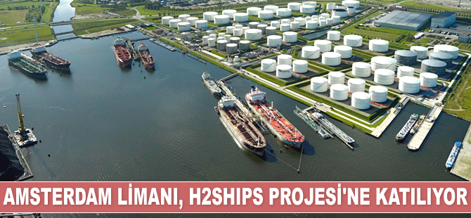 Amsterdam Limanı, H2SHIPS Projesi’ne katılıyor