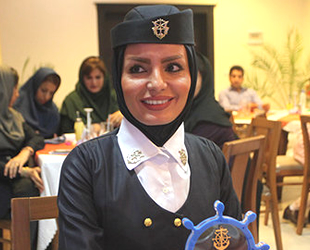 Kaptan Rahele Tahmasebi Sarvestani, mesleğinin zorluklarını anlattı