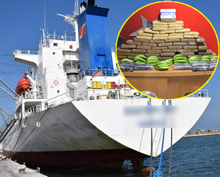 Mersin’de muz yüklü gemide 83 kilo uyuşturucu ele geçirildi