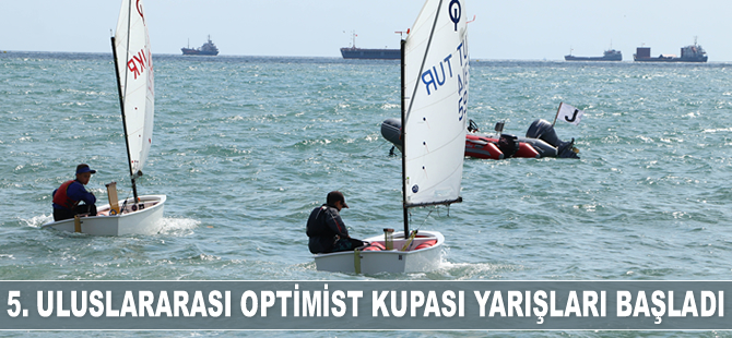 5. Uluslararası Süleymanpaşa Optimist Kupası Yelken Yarışları başladı