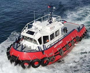 Beşiktaş Workboats'un inşa ettiği Capt Leroy göreve başladı