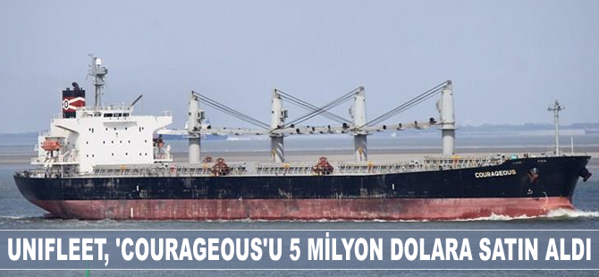 Unifleet Management CO SA, ‘COURAGEOUS’ isimli gemiyi 5 milyon dolara satın aldı