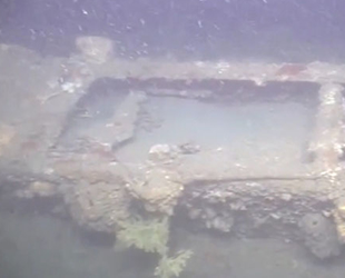 Çanakkale Savaşı'nda batan İngiliz denizaltısı görüntülendi