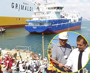 Sefine Tersanesi, ‘Aqua Spa’ isimli canlı balık taşıma gemisini teslim etti