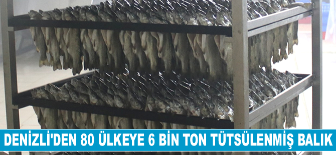 Denizli’den 80 ülkeye yıllık 6 bin ton tütsülenmiş balık ihracatı gerçekleştiriliyor