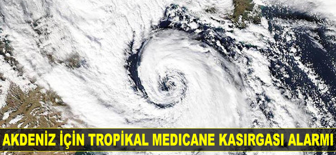 İspanya'da tropikal Medicane kasırgası alarmı verildi