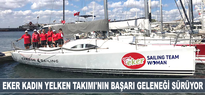Eker Kadın Yelken Takımı, Deniz Kızı Yelken Kupası’nda IRC 2 Sınıfı Birincisi oldu