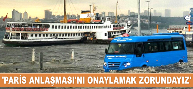 Deniz Kültürü Derneği, ‘Paris İklim Anlaşması’ çağrısı yaptı