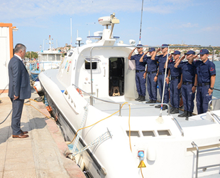 Balıkesir Valisi Ersin Yazıcı, SGK Kuzey Ege Grup Komutanlığı’nı ziyaret etti