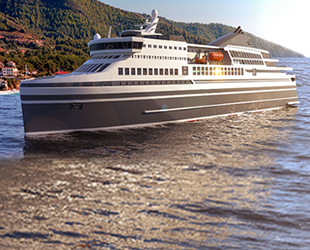 Knud E Hansen, yeni feribot tasarımını paylaştı