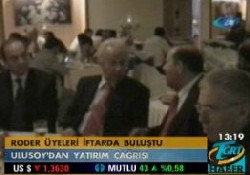 RODER üyeleri iftarda buluştu