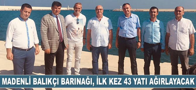 Madenli Balıkçı Barınağı, ilk kez 43 yatı ağırlayacak