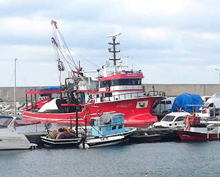 Balıkçı teknesinde 4 bin 500 litre kaçak akaryakıt ele geçirildi