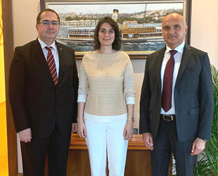 Türk Loydu Yönetimi, Sinem Dedetaş'ı ziyaret etti