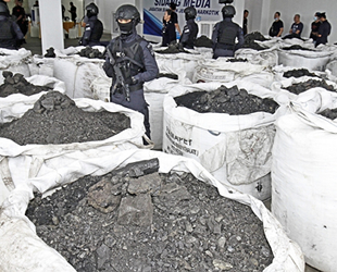 Malezya'da 12 ton kokain ele geçirildi