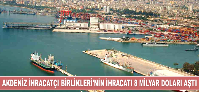 AKİB'in ihracatı 8 milyar doları aştı