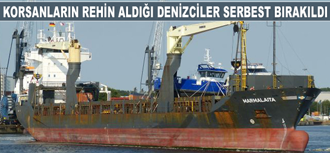 Deniz haydutlarının rehin aldığı Rus denizciler serbest bırakıldı