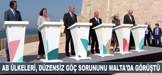 AB ülkeleri, düzensiz göç sorununu Malta'da görüştü