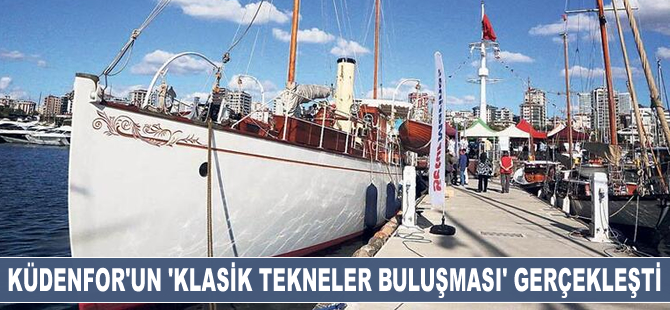 KÜDENFOR’un ‘Klasik Tekneler Buluşması’ gerçekleşti