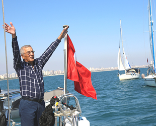 Amatör yelkenciler, Mezitli'de buluştu