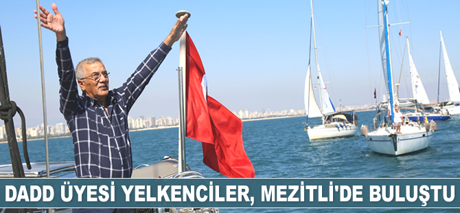 Amatör yelkenciler, Mezitli'de buluştu