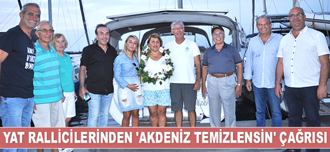 Yat rallicileri, İskenderun’a geldi