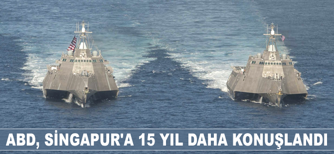 ABD, Singapur'a 15 yıl daha konuşlandı