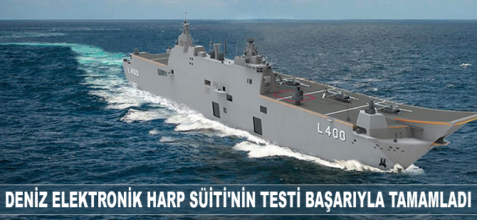 Deniz Elektronik Harp Süiti'nin fabrika kabul testlerinden ilki başarıyla tamamladı