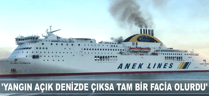 ‘Champion Olympic’ feribotunun şanssızlığı 'şansı' oldu
