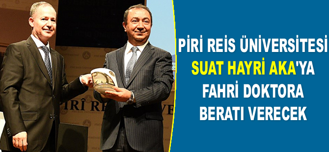 PRÜ, Suat Hayri Aka’ya 'Fahri Doktora Beratı' verecek
