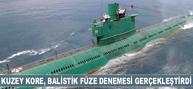 Kuzey Kore, balistik füze denemesi gerçekleştirdi