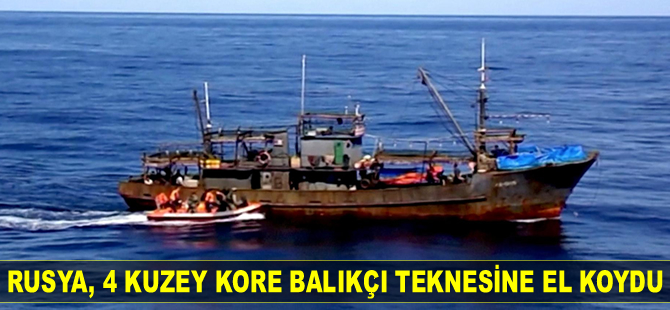 Rusya, 4 Kuzey Kore balıkçı teknesine el koydu