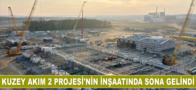 Kuzey Akım 2'nin inşaatında sona gelindi