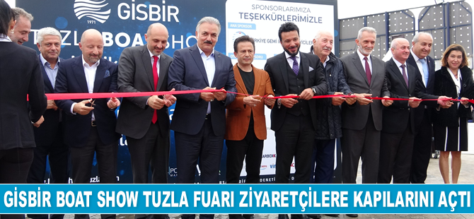 GİSBİR Boat Show Tuzla Fuarı ziyaretçilere kapılarını açtı