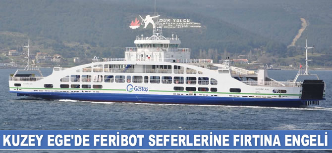 GESTAŞ, Kabatepe-Gökçeada arası arabalı vapur seferlerini iptal etti