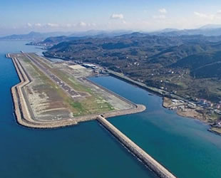 Rize-Artvin Havalimanı'nın yüzde 44'ü tamamlandı