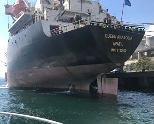 İzmit Körfezi’ni kirleten 'Queen Anatolia' gemisine 1 milyon 772 bin TL para cezası kesildi