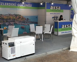 Aksa, marin jeneratörlerini Boat Show’da ziyaretçilere tanıtıyor