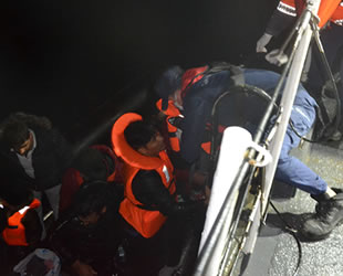 Ege Denizi'nde 33 düzensiz göçmen yakalandı