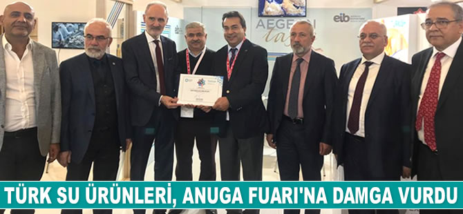 Türk su ürünleri, Anuga Fuarı’na damga vurdu