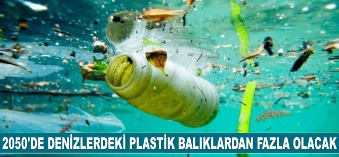 2050'de denizlerdeki plastik atıklar balıklardan fazla olacak