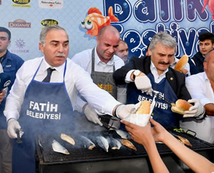 15. Fatih Belediyesi Balık Festivali başladı